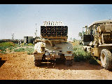 URAL 4320 with Iraqi MLR